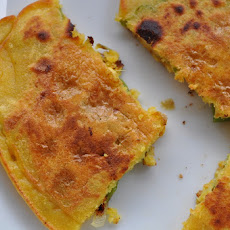 Besan Puda - Savory Chickpea Flour Crepes