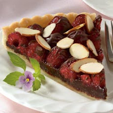 Raspberry Truffle Tart