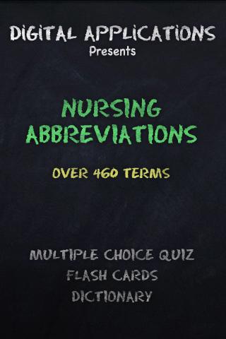 460+ NURSING RN ABBREV Quiz