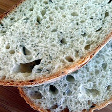 Rosemary Sourdough Bread (Bread Machine)