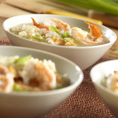 Brothy Shrimp and Rice Scampi