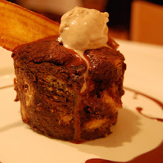 Croissant and Chocolate Bread Pudding