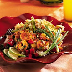 Grilled Shrimp with Tropical Fruit Sauce