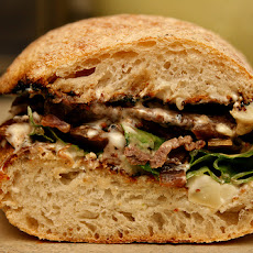 Grilled Flank Steak Sandwich