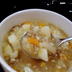 Barley Turkey Soup