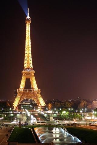 Eiffel Tower fireworks