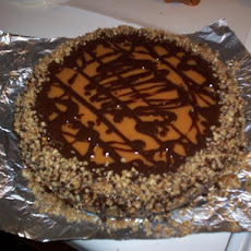 Chocolate Surprise Turtle Cheesecake