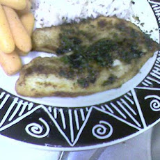 White Fish With Lemon and Fresh Herbs