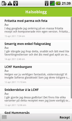 【免費健康App】Hälsobloggarna-APP點子