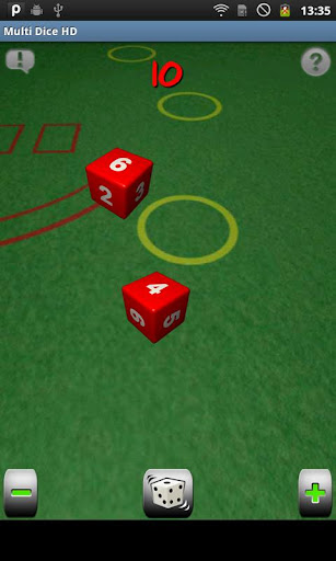 multi-dice-hd for android screenshot