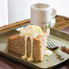 Lemon Hard Sauce With Gingerbread