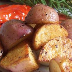 Crispy Roasted Rosemary Potatoes