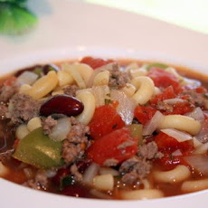 Beef, Bean and Tomato Soup