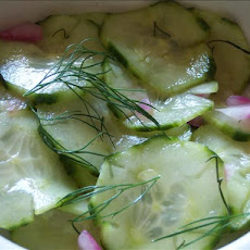 The Best Cucumber Salad!!