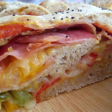 Meat and Cheese Stromboli