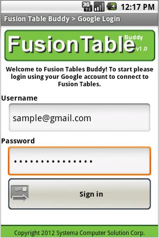 【免費生產應用App】Fusion Table Buddy-APP點子