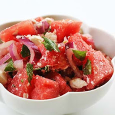Watermelon Salad with Feta or Cotija