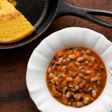 Smoky Spiced Black-Eyed Peas with Bacon
