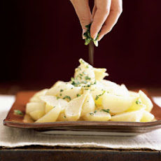 Glazed Turnips with Scallions and Parsley