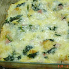 Green Eggs and Ham Casserole