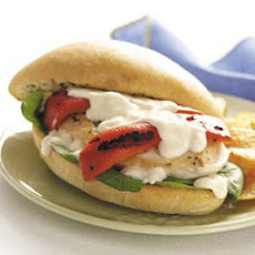 Chicken Alfredo Sandwiches Recipe