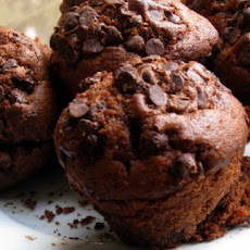 Chocolate-Chocolate Chunk Muffins