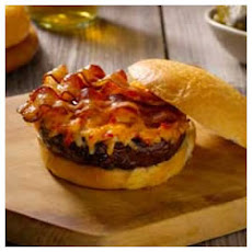 Pimento (Red Pepper) Cheese-Bacon Burgers