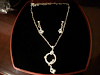 Gargantilla Y Aretes Baby Phat Plata Ley 925