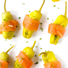 Stuffed Pepperoncini with Smoked Salmon