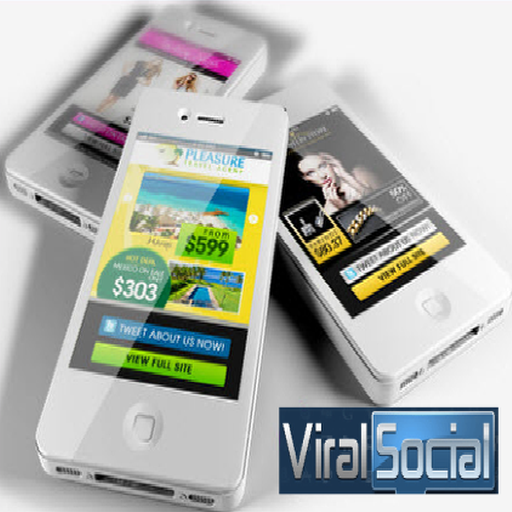 ViralSocial LOGO-APP點子