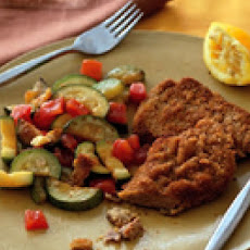 Schnitzel and Veggies