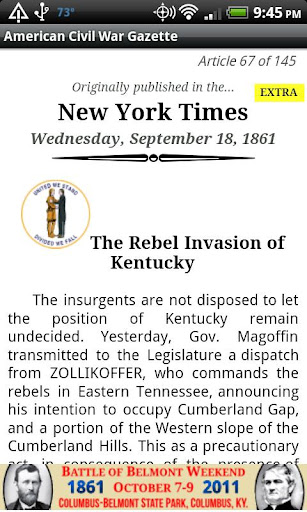 【免費教育App】1861 Dec Am Civil War Gazette-APP點子