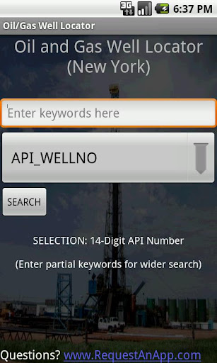 Oil and Gas Well Locator PRO