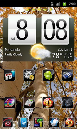 Go Launcher EX Theme Autumn