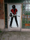 Guitarman na drzwiach 
