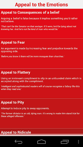 【免費書籍App】Rhetological Fallacies-APP點子