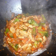 Low-Fat Pineapple Chicken Stir Fry