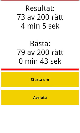 【免費教育App】Svenska Vägmärken Quiz-APP點子