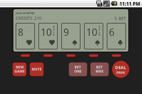 vPoker: Handheld Video Poker