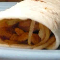 Oriental Chicken in Tortillas