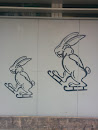 Bunny Mural