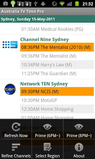 Australia TV Time Pro