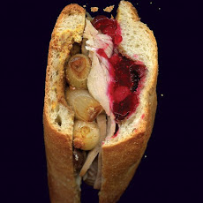 Turkey and Onion Sandwich