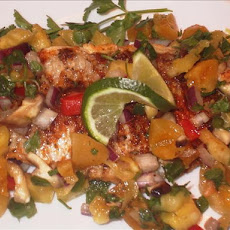 Cajun Grilled Catfish With Apricot Salsa