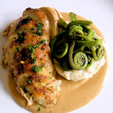 Rustic Greek-Style Roast Chicken With Smashed Potatoes