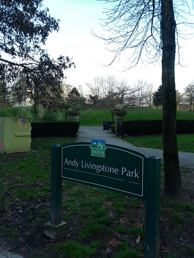 Andy Livingstone Park Sign