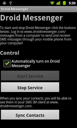 Droid Messenger