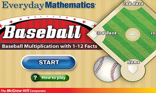 Everyday Math BaseballMult1-12