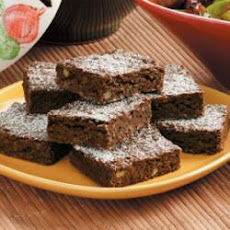 Walnut Oat Brownies
