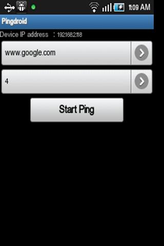 Pingdroid Server Test Utility.